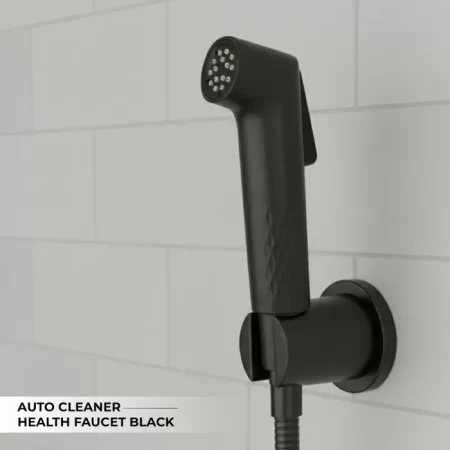 Auto Cleaner Health Faucet – Matte Black Finish | ABS Material | Gravity Bath