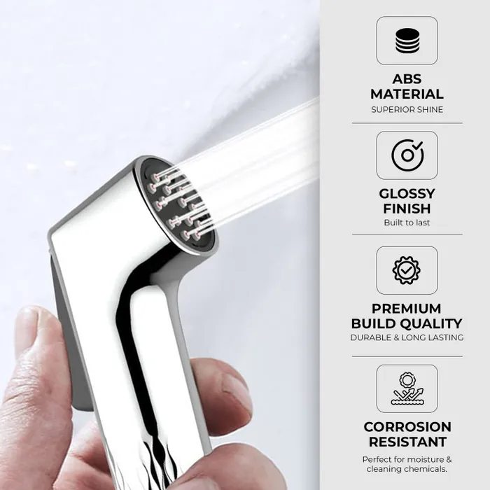 Auto Cleaner Health Faucet – Brushed Gold Finish | ABS Material | Gravity Bath