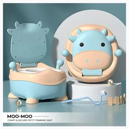 Cute Cow Design Potty Training Seat for Children