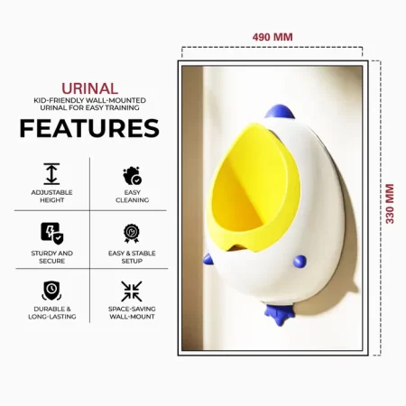 Baby Boy Urinal, Portable Potty Training Aid
