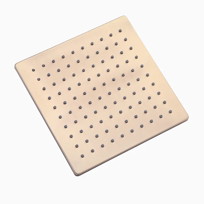 Elegant Overhead Shower Square Bronze - Image 2