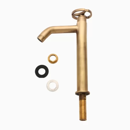Brass Pillar Cock 15" Faucet/Basin Tap For Bathroom - Senorita Bronze