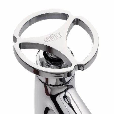 Pillar Cock 9" Brass Faucet/Basin Tap For Bathroom - Senorita Chrome