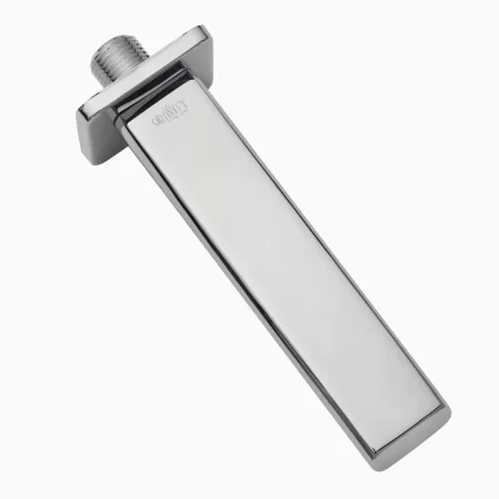 Wall Spout Plain Faucet - Brass, Chrome, Wall-Mounted, Basin Tap, Bathroom Faucet