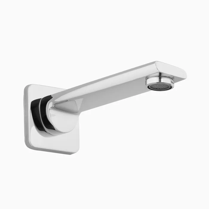 Wall Spout Plain Faucet - Brass, Chrome, Wall-Mounted, Basin Tap, Bathroom Faucet - Image 3