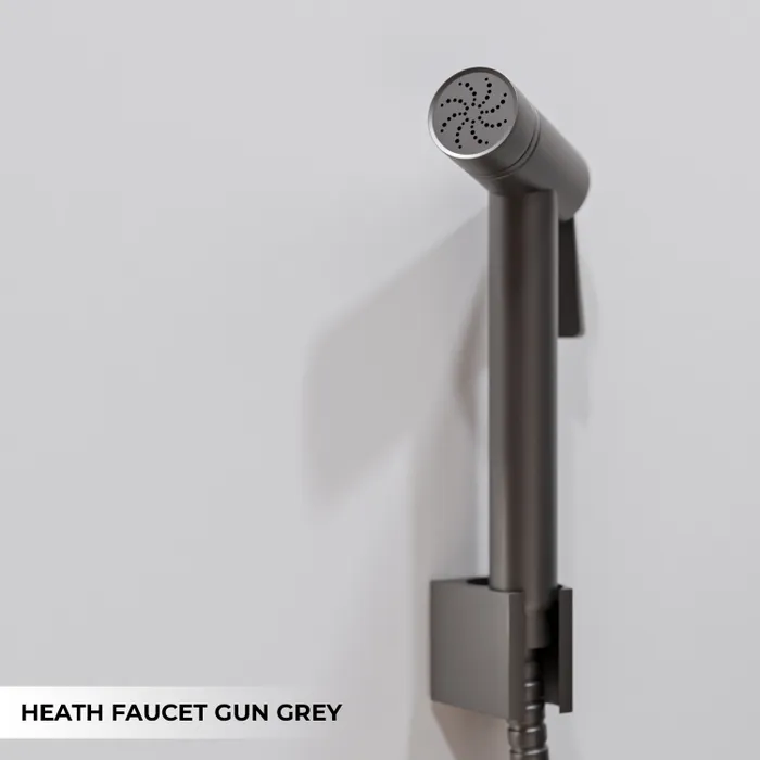 ABS GR 202 Gun Grey Matte Finish Health Faucet |Gravity Bath - Image 4