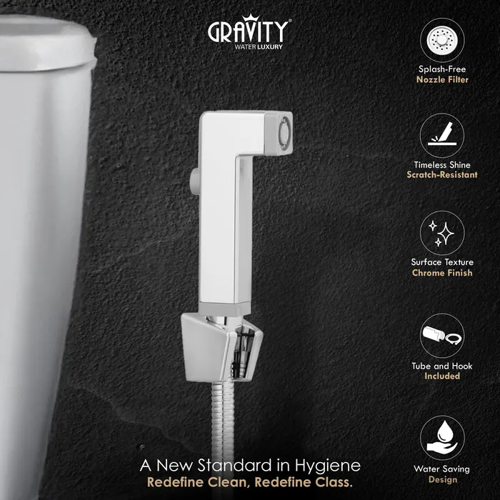 Abs Gr 39 Kyara Set Faucet - Chrome, Basin Tap, Bathroom Faucet - Image 2