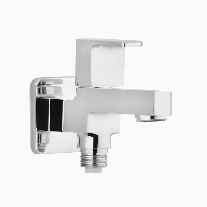 Tydo Hybrid 2-In-1 Bib Cock Bathroom Fitting - Brass, Chrome - Image 4