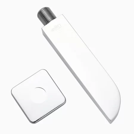 Spout Plain Tydo Faucet - Brass, Chrome, Wall-Mounted, Basin Tap, Bathroom Faucet