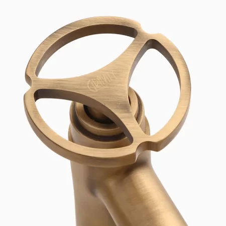 Brass Pillar Cock 15" Faucet/Basin Tap For Bathroom - Senorita Bronze